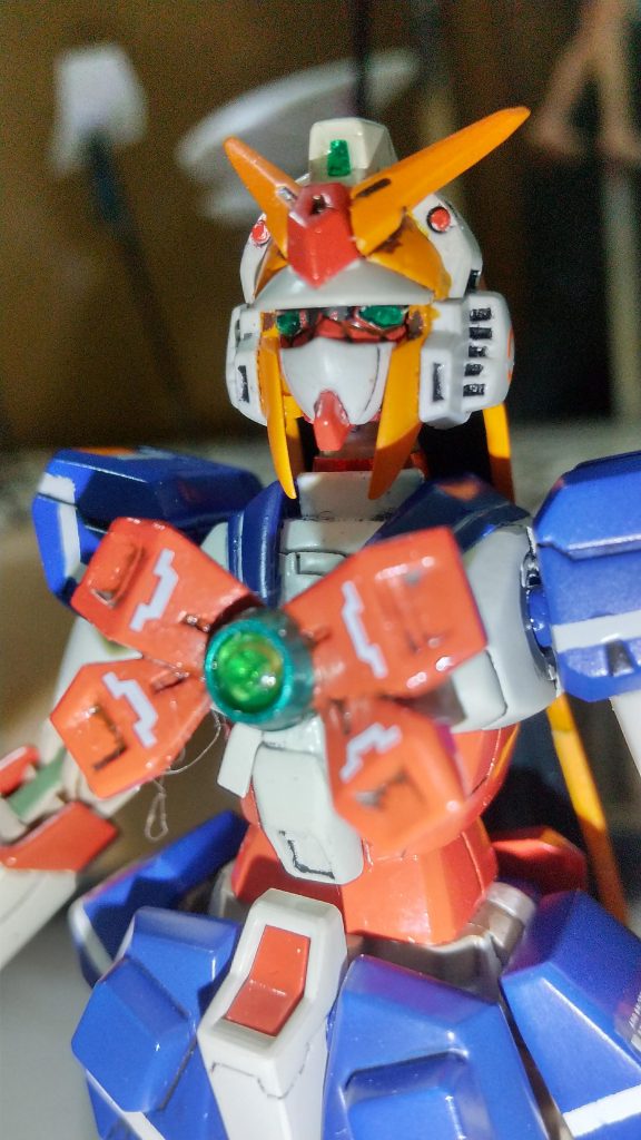 カメラ部は付属シールの上からジェルクリアでコート