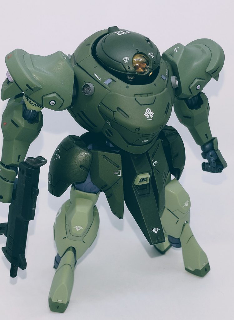 鉄血、Gレコと世界観が違うのでエンブレムは更に世界観の違う30MMのバイロン軍から拝借しました。