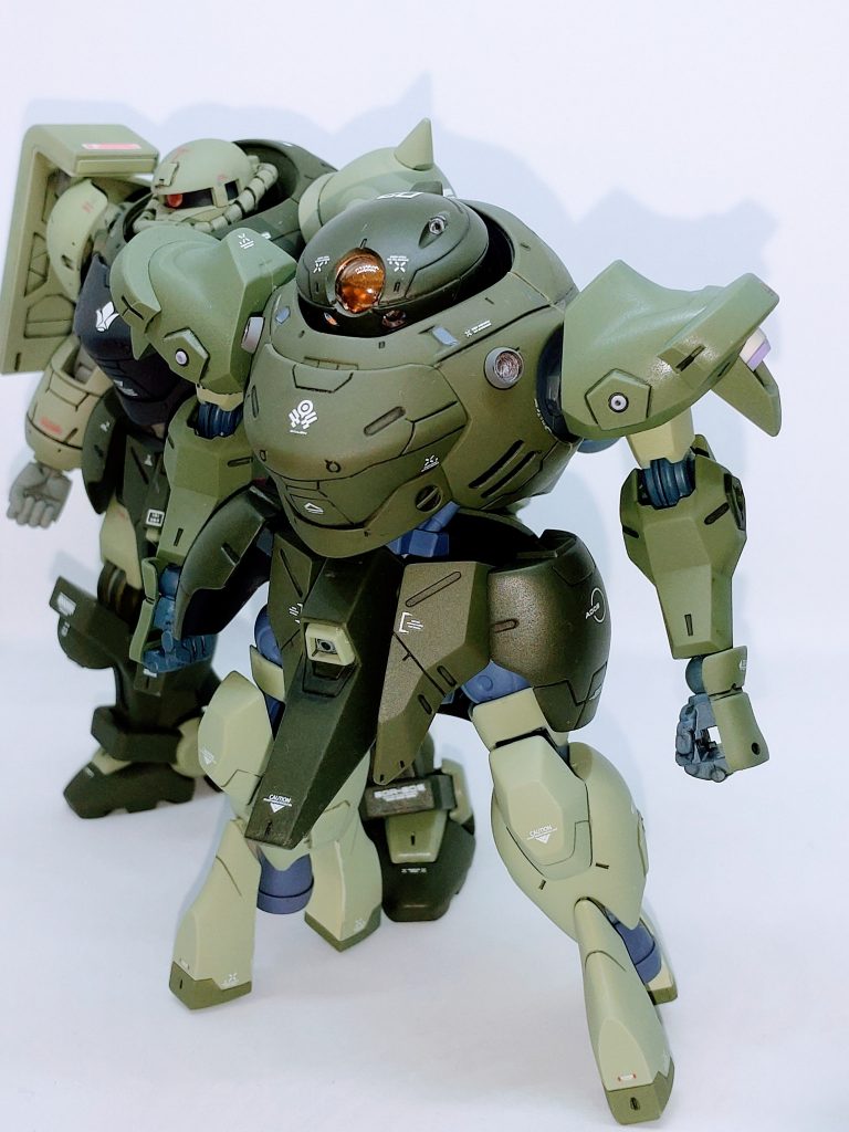 現在、緑の量産型にハマってます。緑祭り状態です。