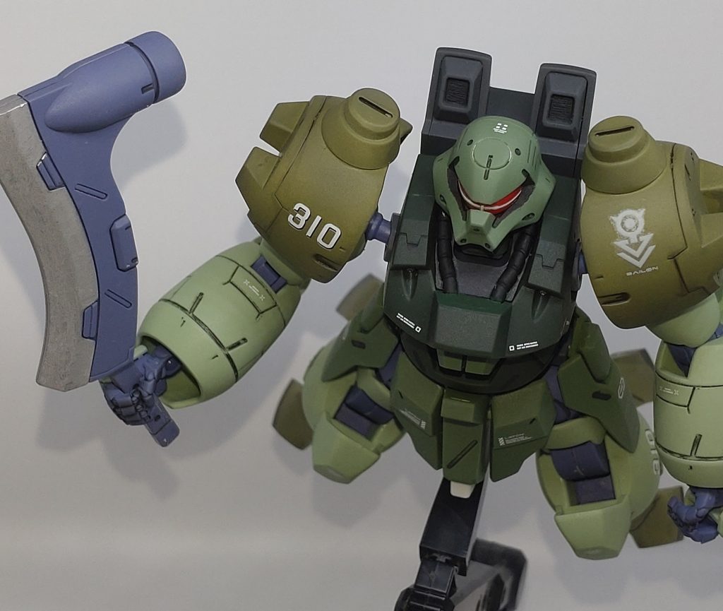 チョッパーハンマー持たせてみました。