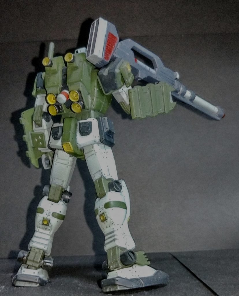 独特のリアビュー