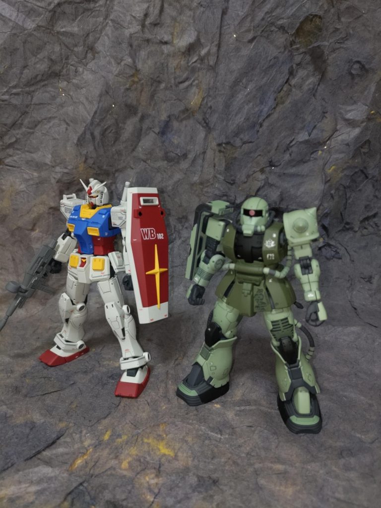 ドアン版ザクとツーショット