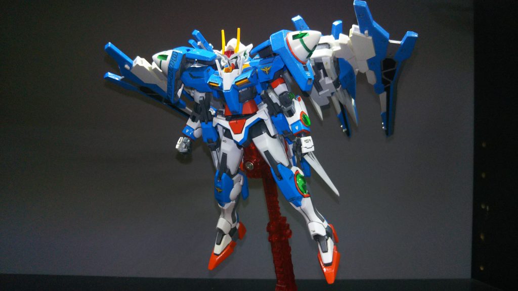 ザンライザーユニット2個とSEEDのIWSPの対艦刀も追加されているので、この時点で10本の剣を持っています。今後、セブンソードとか買う機会があったら追加したいですね(笑)