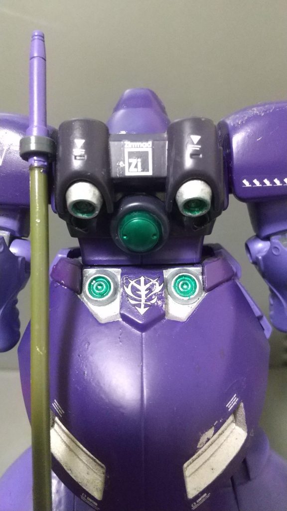 後ろから部分塗装も上手くできたので、今見ても気に入ってます。