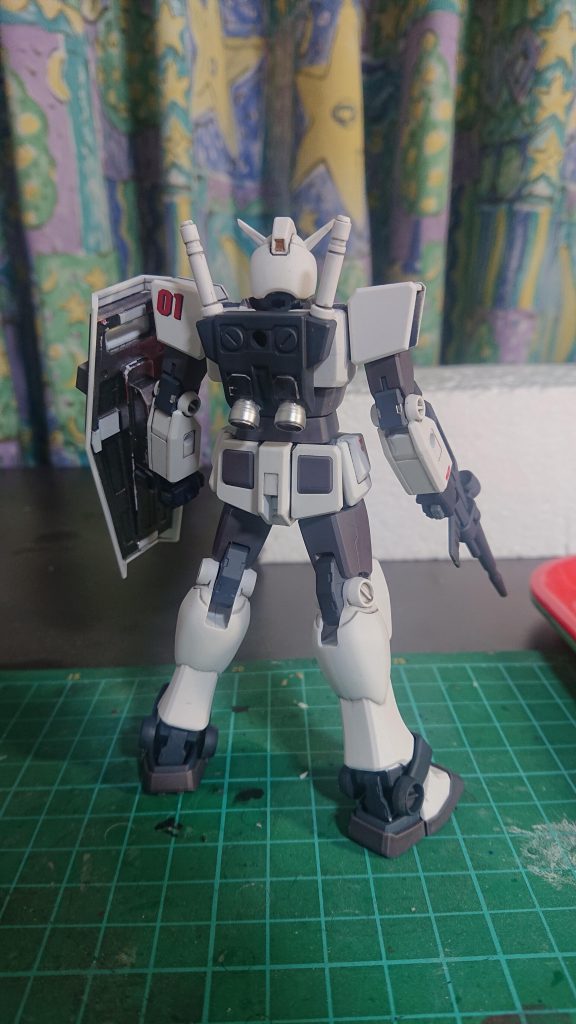 ノズルだけメタルパーツでカスタムしてみました。ファーストは後ろ姿が大好き(´Д｀)