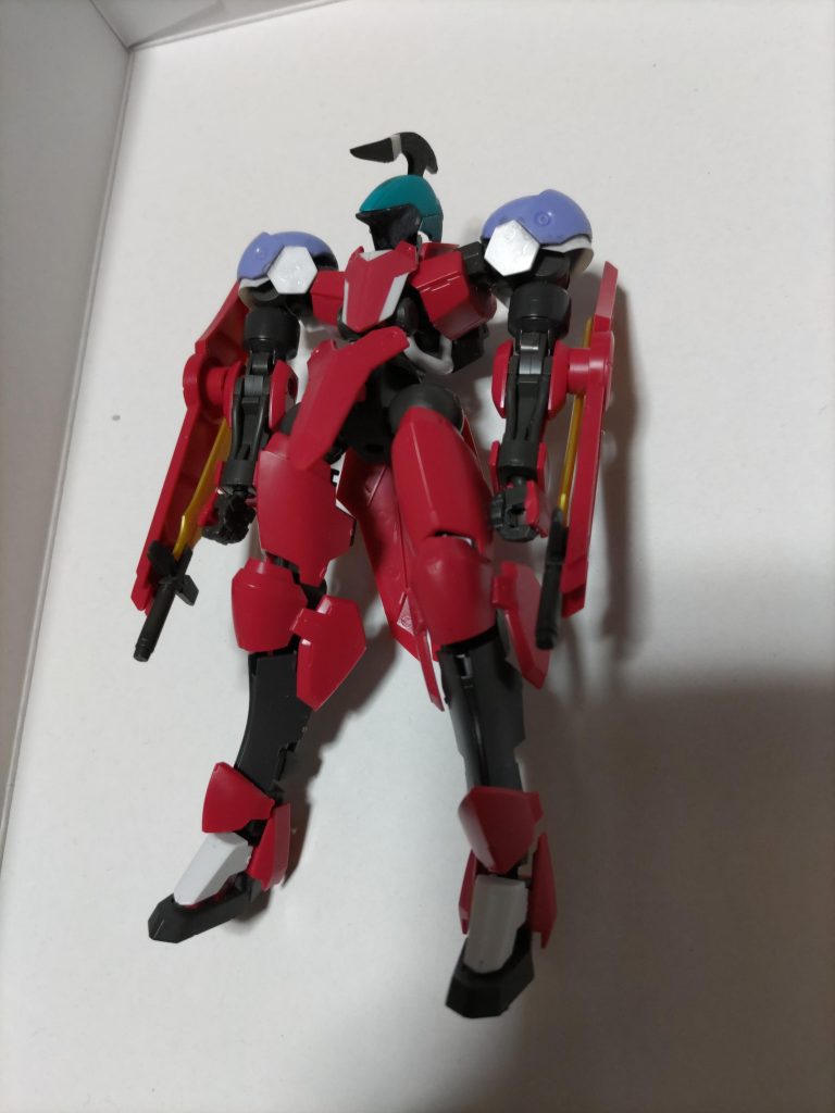 塗装前です。ジークルーネの肩パーツが良い仕事をしてくれました。