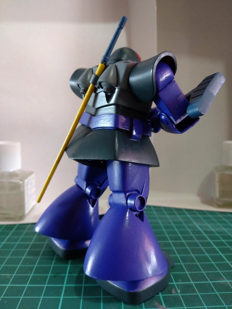 1/100のドムが先行して発売したらしいですが、そちらも出来がよく、このキットでドム=出来が良いの方程式を確実のモノにしたのでは?