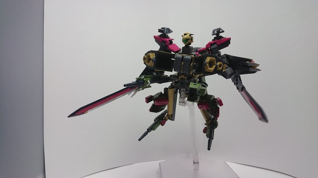 最後にフル装備時のフルバーストポーズ