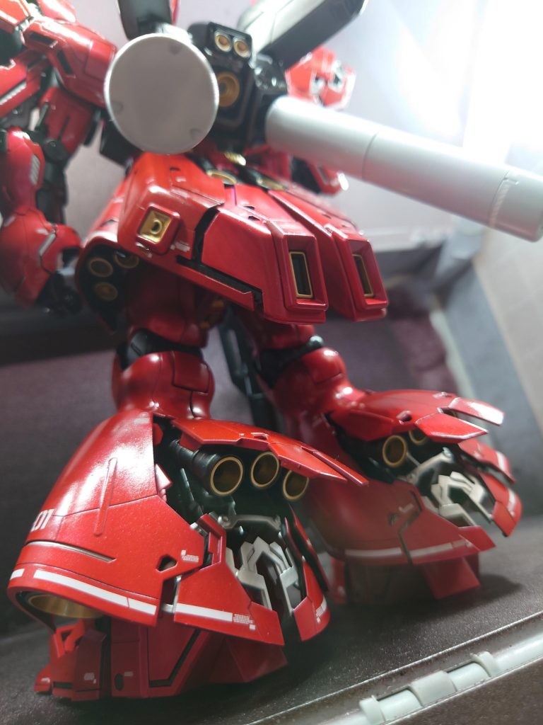 バーニア系はゴールドに。