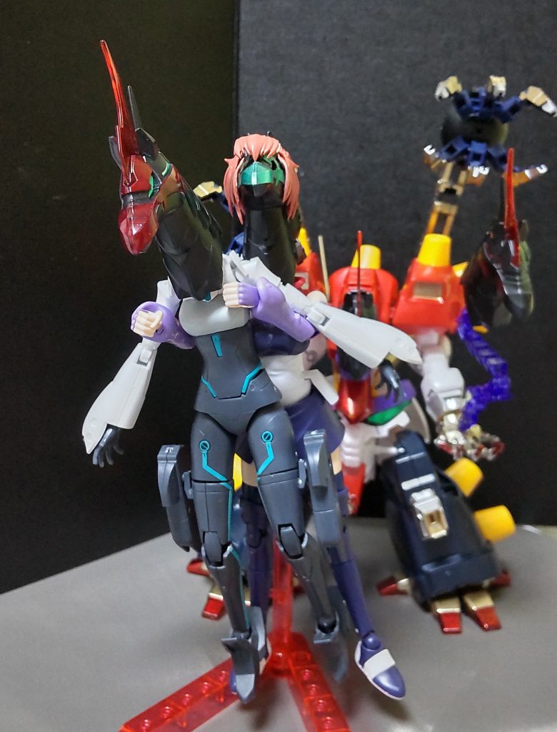 キョウジ・カッシュとシュバルツ・ブルーダーみたいに「やるんだ!デビルUMAンダムの呪いから私達を解き放つためにもっ!」