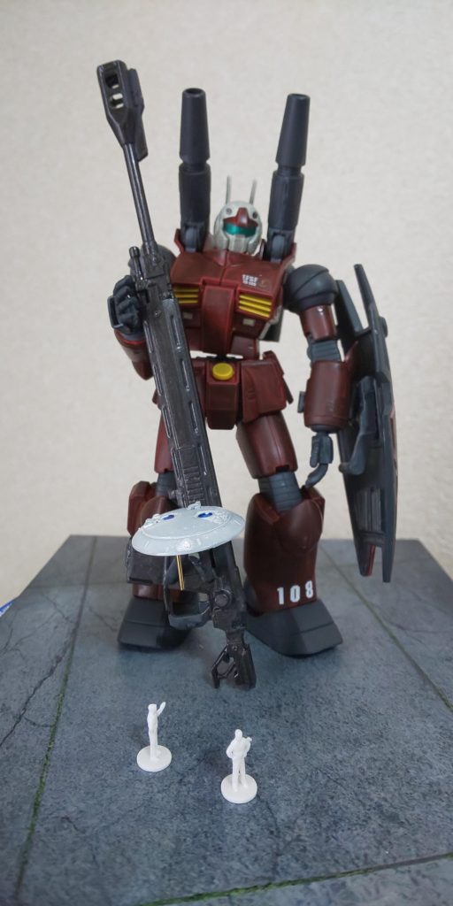 鹵獲対艦ライフル（連邦仕様 for ガンキャノン–4枚目/制作者：うみ