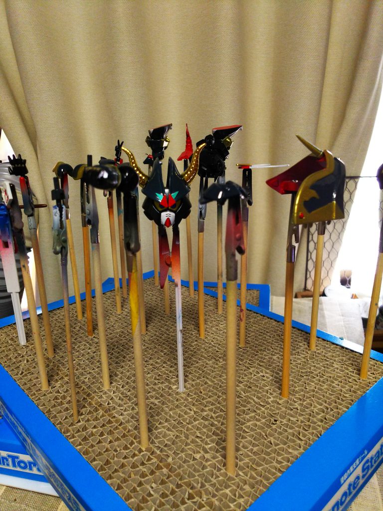 多分トップコートの乾燥途中の画像だと思います。