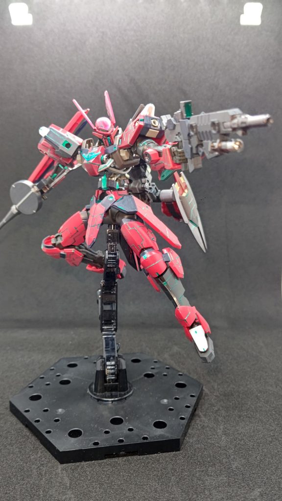 ヴァルキュリアサブライフルマシンガンタイプからバレルを変えてライフルタイプになります。