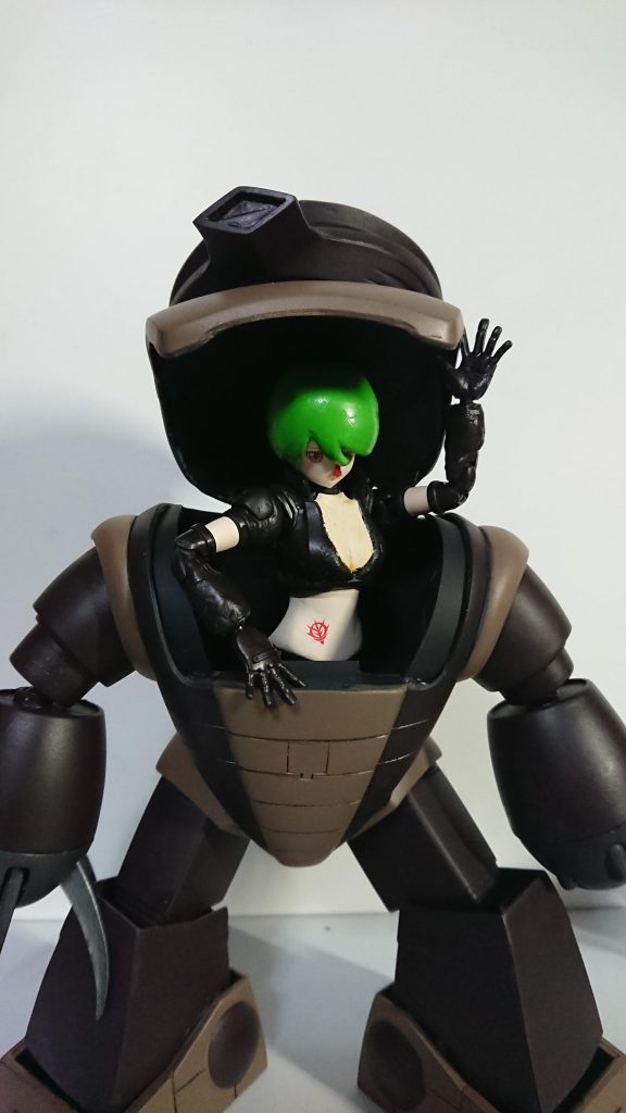 「ぷはーっ💨こんなに暑いのに着ぐるみショーなんて…大佐めー💢ズゴックはダクトあるけどアッガィ暑いんだけど。」