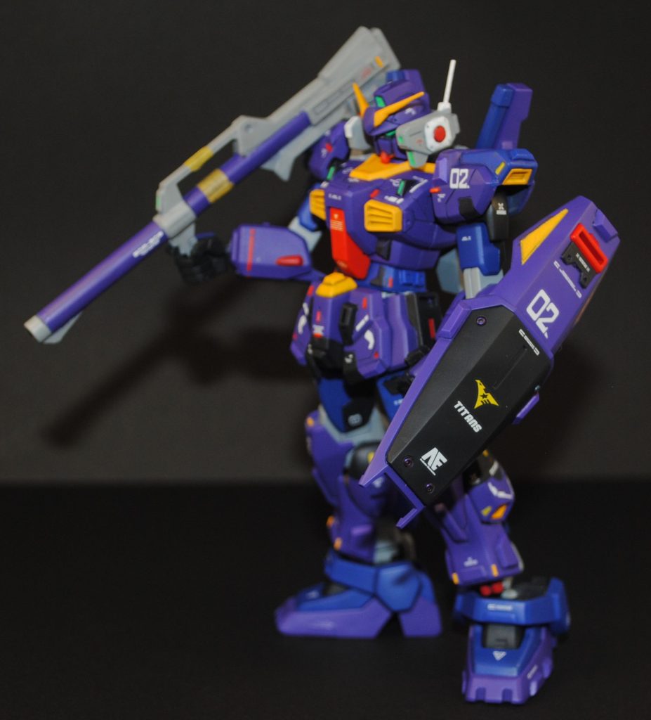 バズーカ。マスキングテープはそのままです。