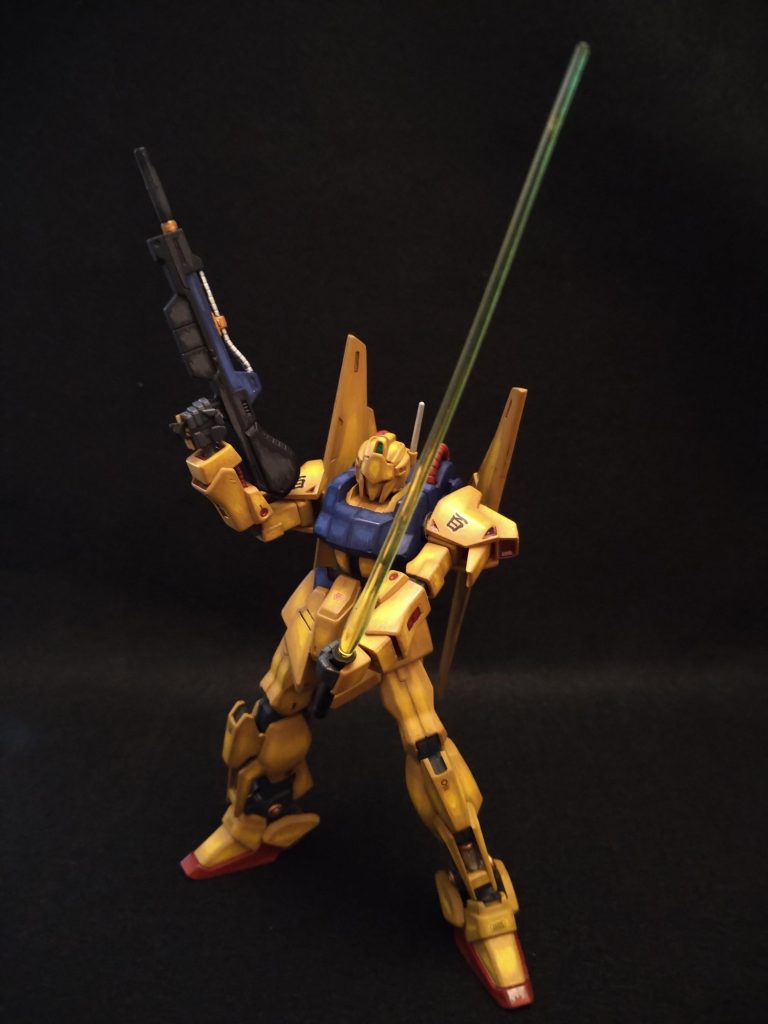 ビームライフルでシャキーン！！