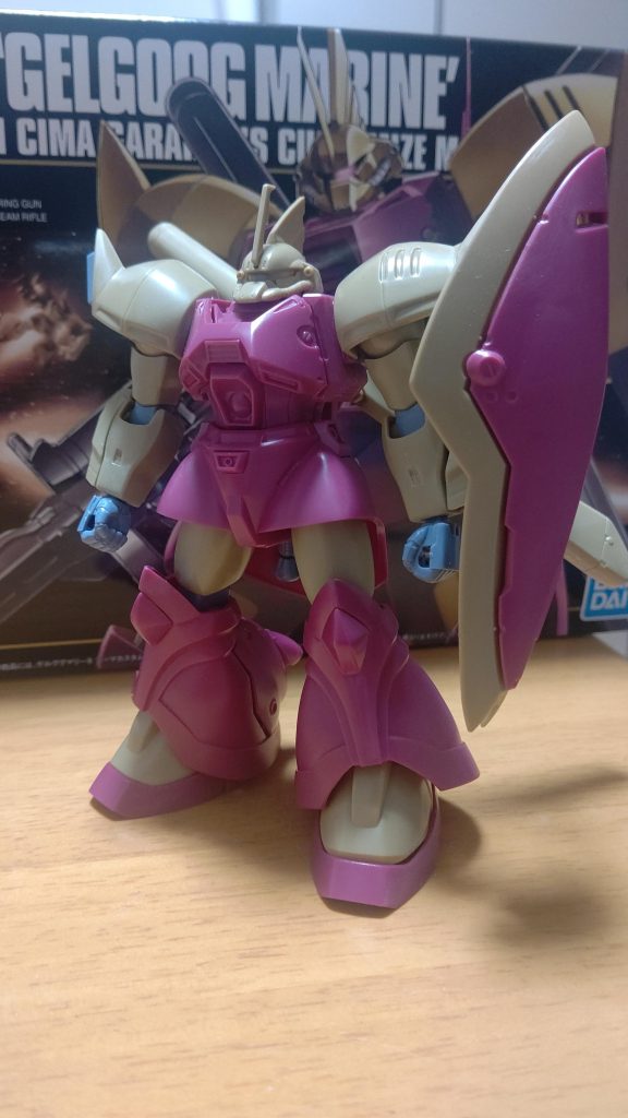 HG ゲルググマリーネ ユーマライトニング風塗装–5枚目/制作者：アップル