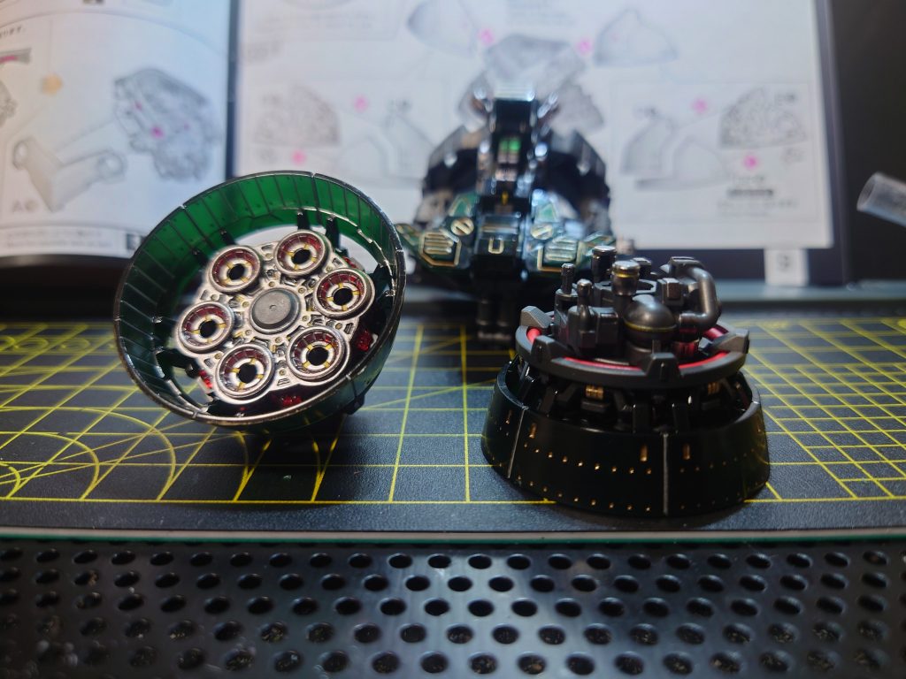 ペンのみで塗装しました。