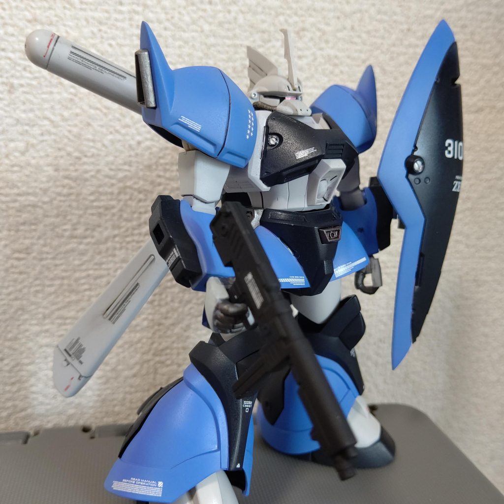 HG ゲルググマリーネ ユーマライトニング風塗装–2枚目/制作者：アップル