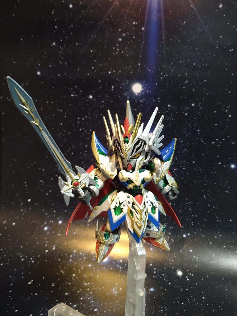 昔のバーサルナイトガンダムを思わせるデザインに惚れ込み頑張った！