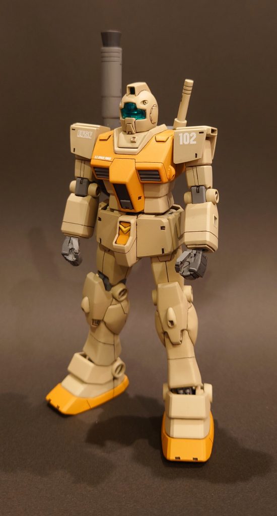 HGUCジムベースです