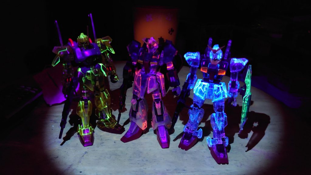 ライトが強いとハッキリ光るんですが…(。>д<)