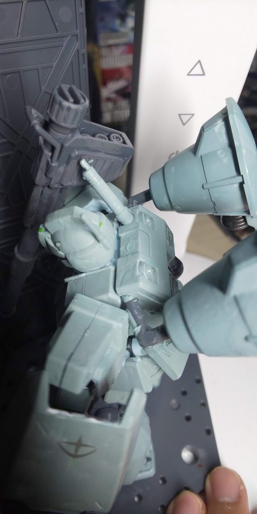 ブースターポッドはランナーででっち上げ接続（＾＾；