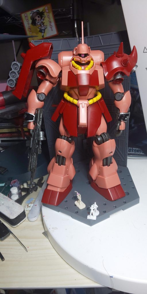 ビームマシンガン？の予備弾倉は迷いましたがつけませんでした。