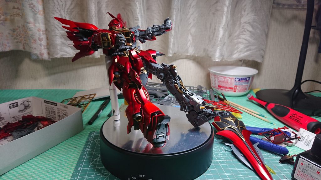 あえて装甲を外せるのはMＧの魅力ですよね