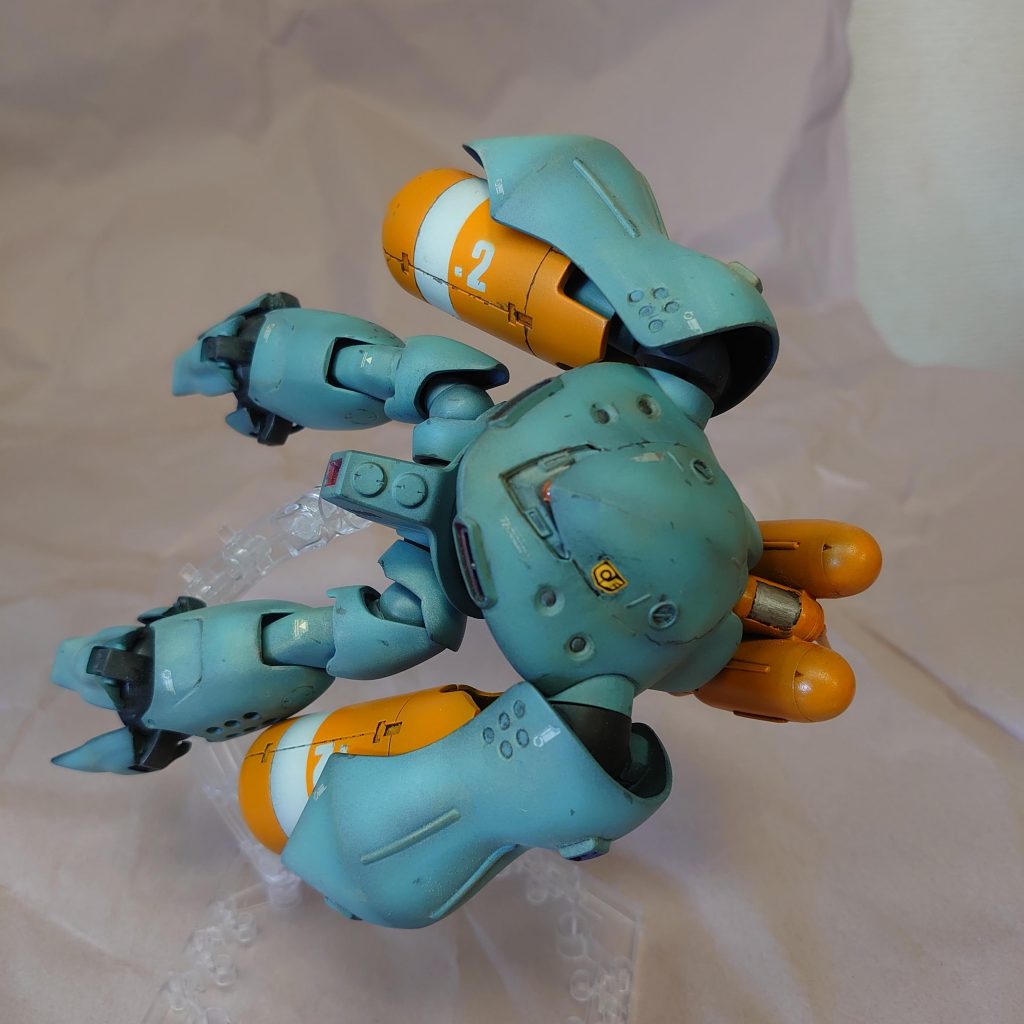 巡航形態。ハイドロはパージするので安っぽくグロス塗装を施しました。