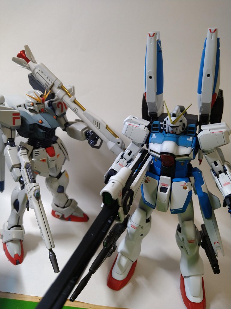 F91のバッグキャノン付きだったら、Vダッシュのノリに近い感じでしょうか