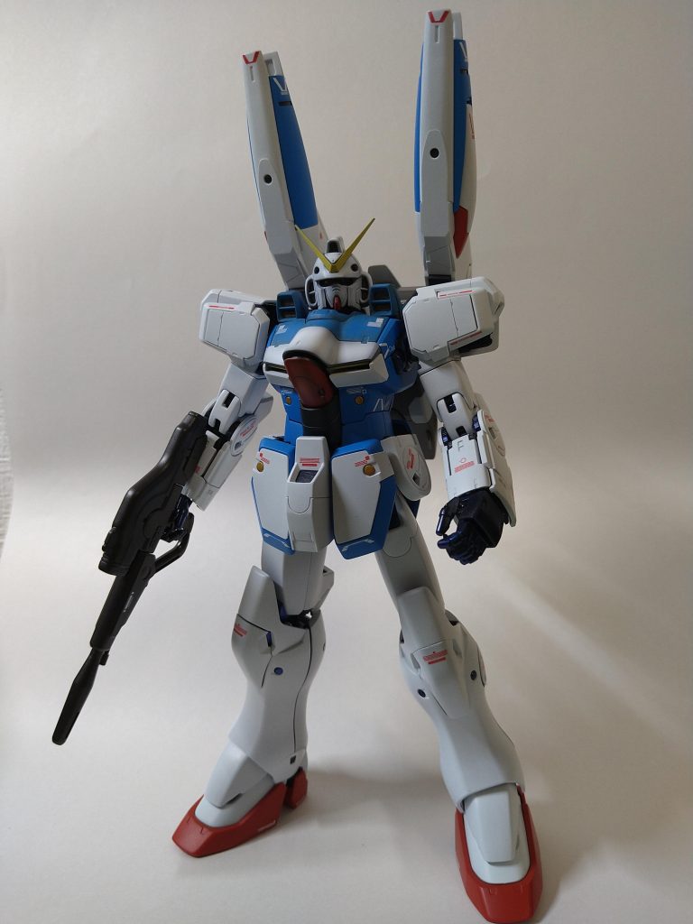 Vガンダム好きですが、強化パーツ付きも良いですね。