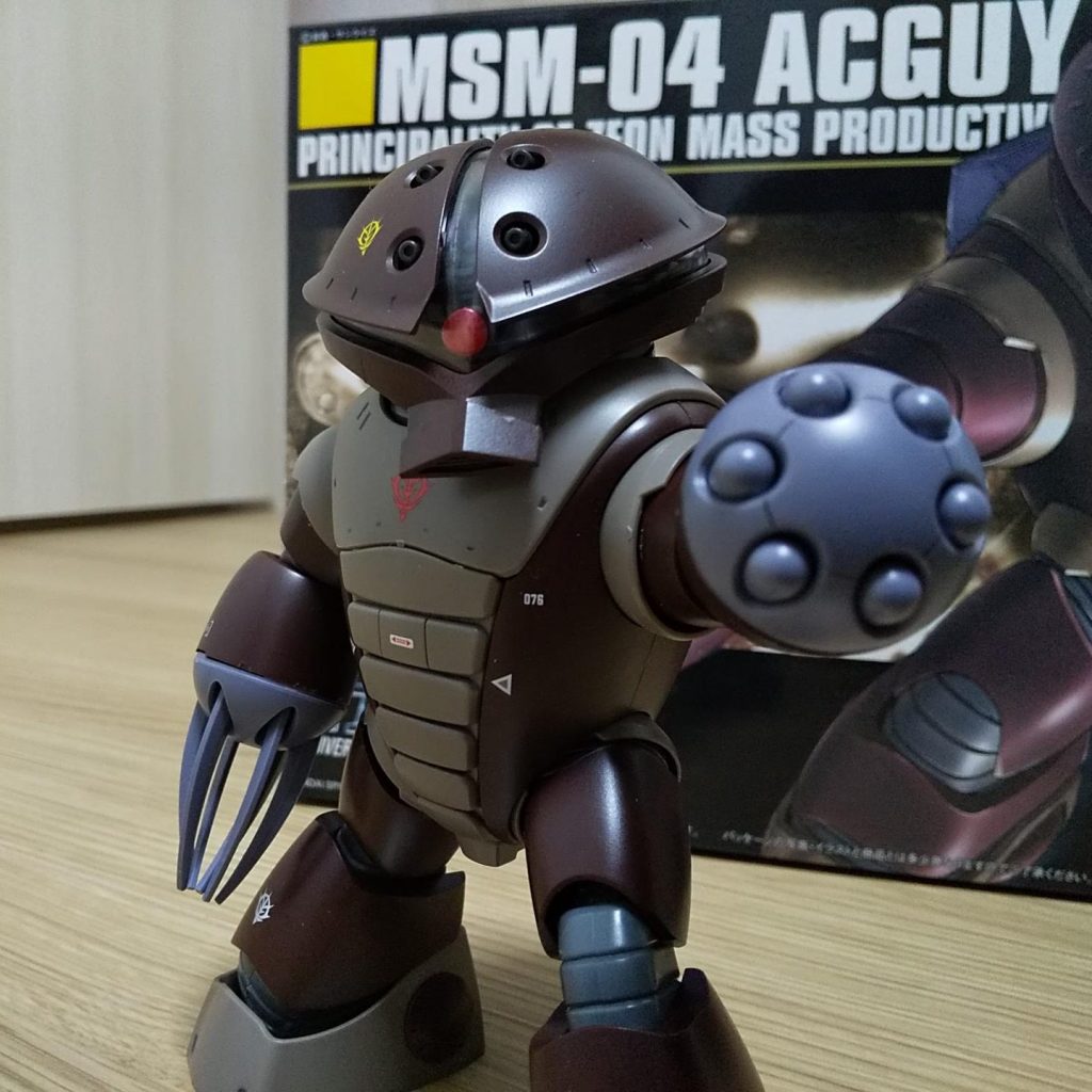アッガイ 青迷彩 組み立て済み ガンプラ 完成品 ジオン bbutton2000_bbhgu-58zzh