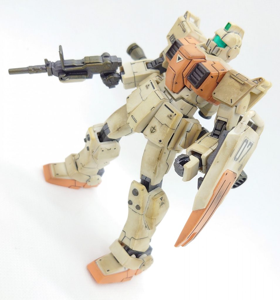 HGUC202  RGM-79[G] 陸戦型ジム 『ウェザリング修行中』–3枚目/制作者：早摘みレモン