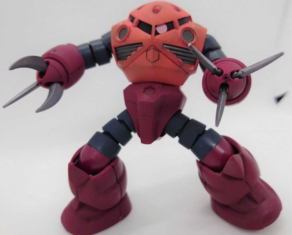 HGUC19 MSM-07S シャア専用ズゴック 『ウェザリング入門+おまけ』–3枚目/制作者：早摘みレモン