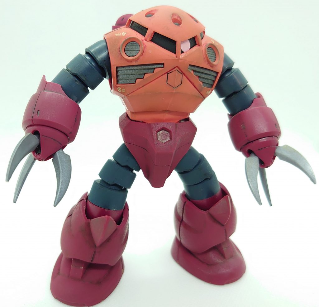 HGUC19 MSM-07S シャア専用ズゴック 『ウェザリング入門+おまけ』–4枚目/制作者：早摘みレモン