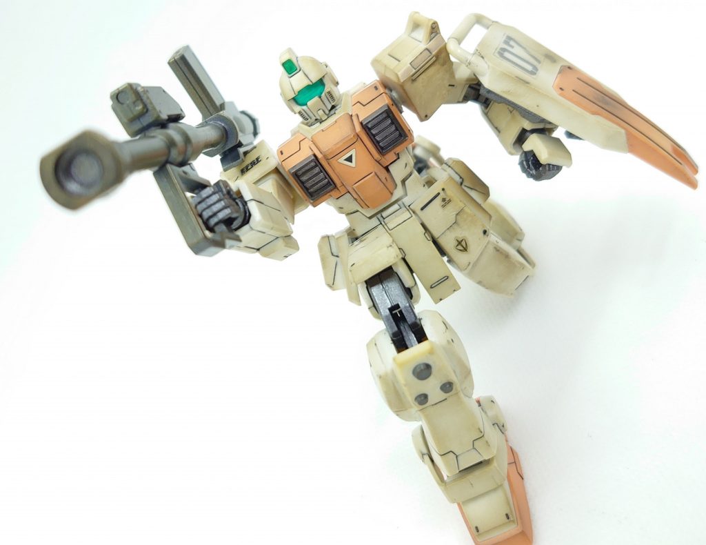 HGUC202  RGM-79[G] 陸戦型ジム 『ウェザリング修行中』–5枚目/制作者：早摘みレモン
