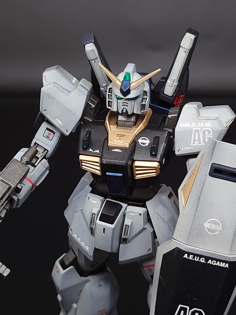 グラデーション塗装とパステルシャドウで仕上げました