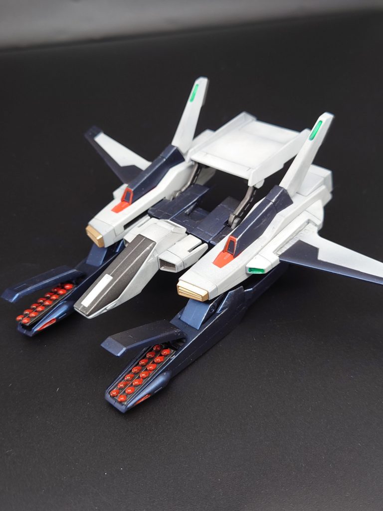 Gディフェンサーのミサイルポッドも塗り分け