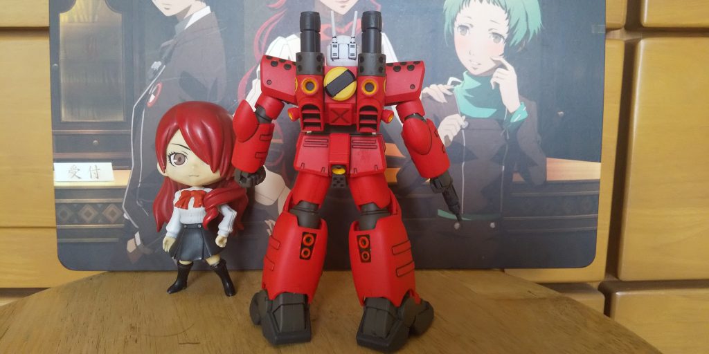 :では後ろだ。部分塗りしてブリリアント！