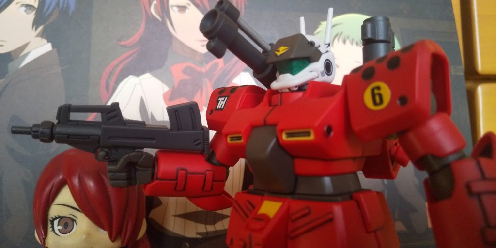 ブルパップマシンガンとキャノン砲だ。細いパイプにはシルバーMで塗ったぞ！