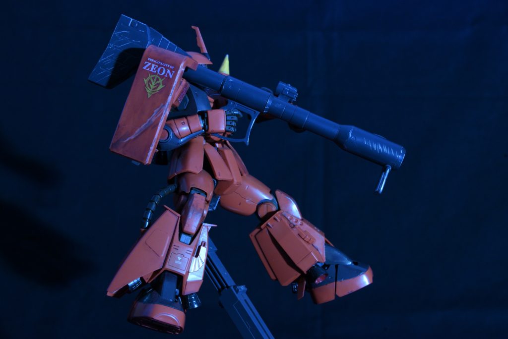 珍しくシールドにガリ傷が、激しい戦闘だったようです。