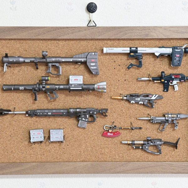 武器のディテールに凝ってみた