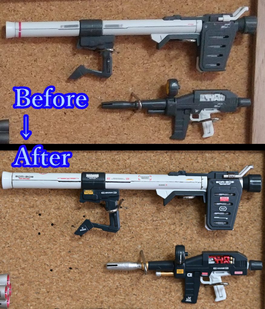 武器のディテールに凝ってみた–3枚目/制作者：jigen