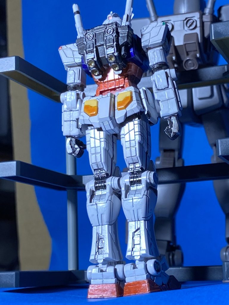 塗装はガンマカ&墨入れの簡単仕上げです。