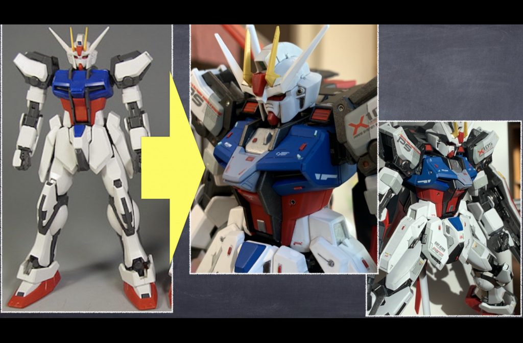 エールストライクガンダム【旧MG】–2枚目/制作者：すずけん（LMとーちゃん）