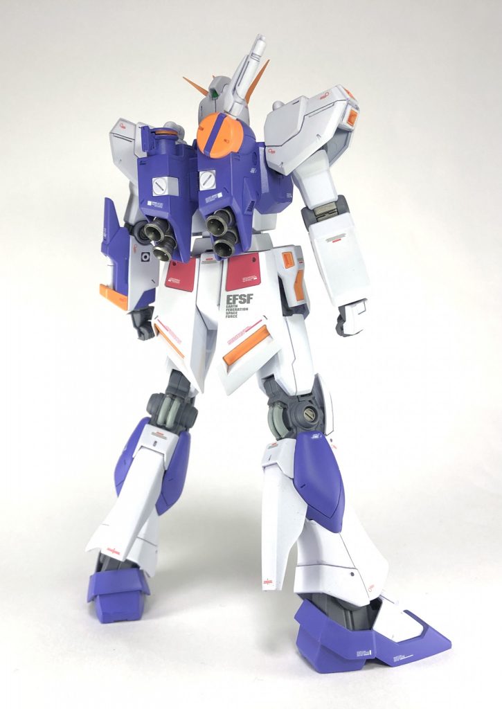 追加ディテールは過去に自分で製作したνガンダムのものを反映しました。