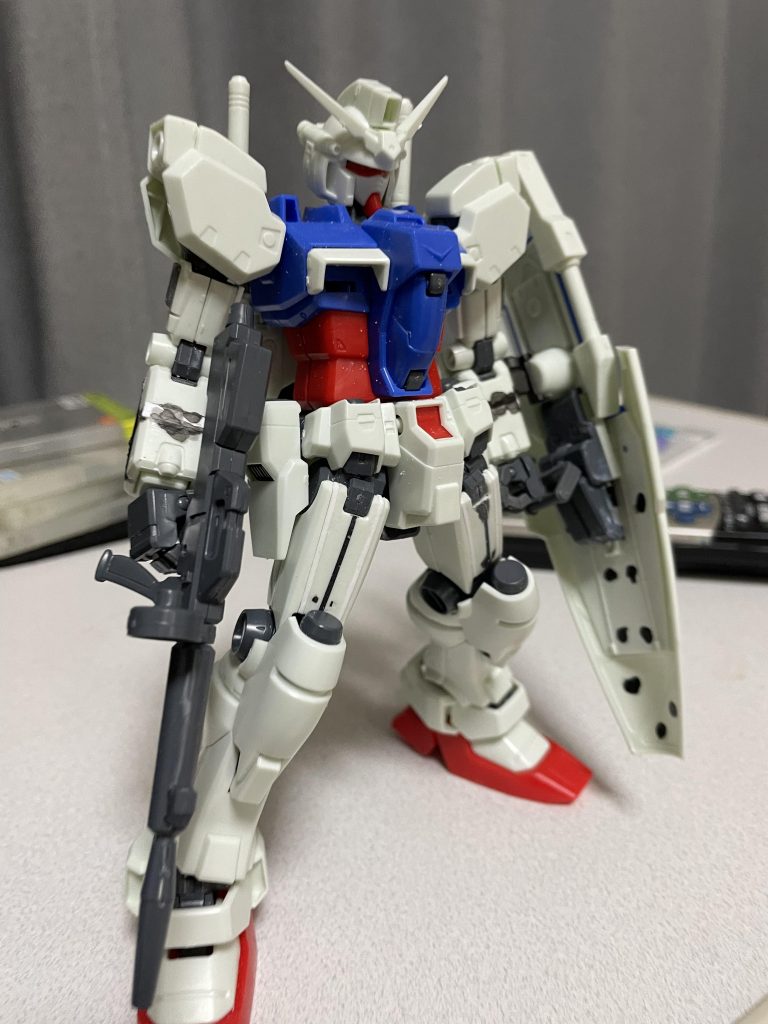 改修途中。この時点でほぼプロポーションが決まりました。