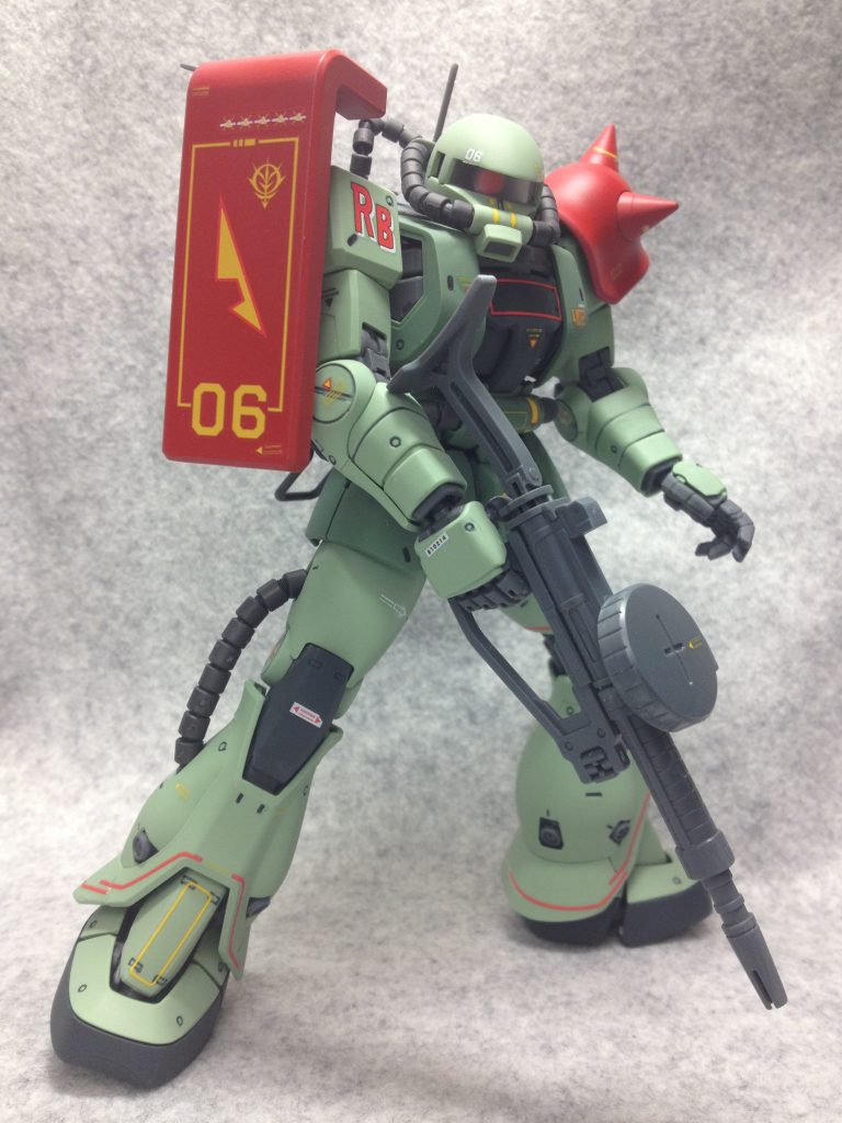 MG ジョニー専用ザクC型マインレイヤー｜朝会さんのガンプラ作品