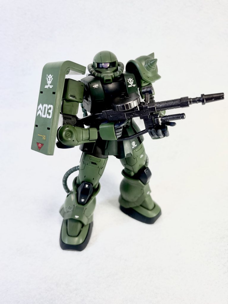 HG MS-06C ZAKU II  TYPE C  オリジン版–2枚目/制作者：FinFunnel